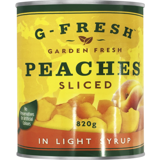 G-Fresh Peaches Sliced in Syrup 820G