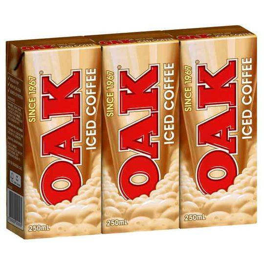 Oak Milk Ice Coffee UHT 3x250ml
