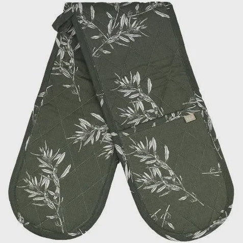 Olive Grove Oven Glove Double