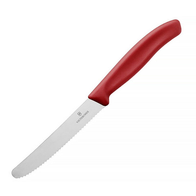 Victorinox Knife 11Cm Round Red