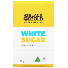 Black And Gold White Sugar 1Kg